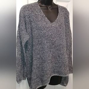 Babaton Charcoal V-Neck Sweater
